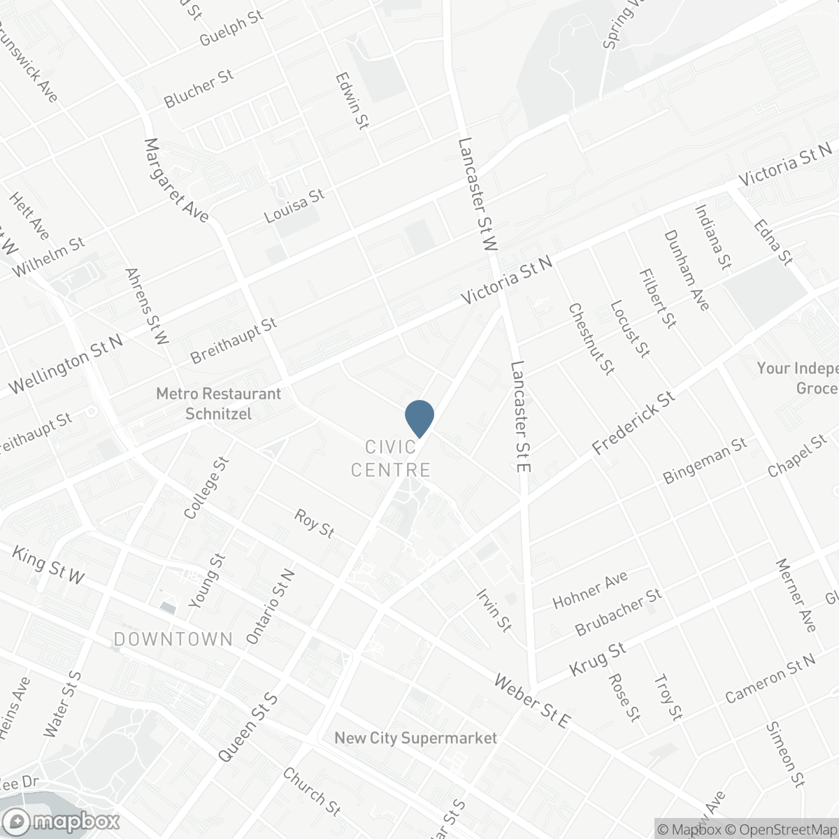 20 ELLEN Street E Unit# 404, Kitchener, Ontario N2H 6R7